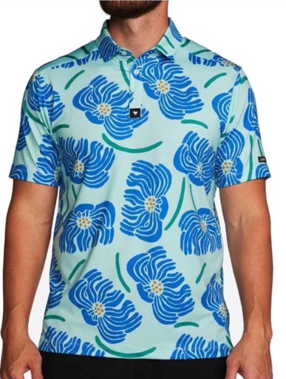 Bad Birdie Get In My Jelly Polo Shirt Size Large